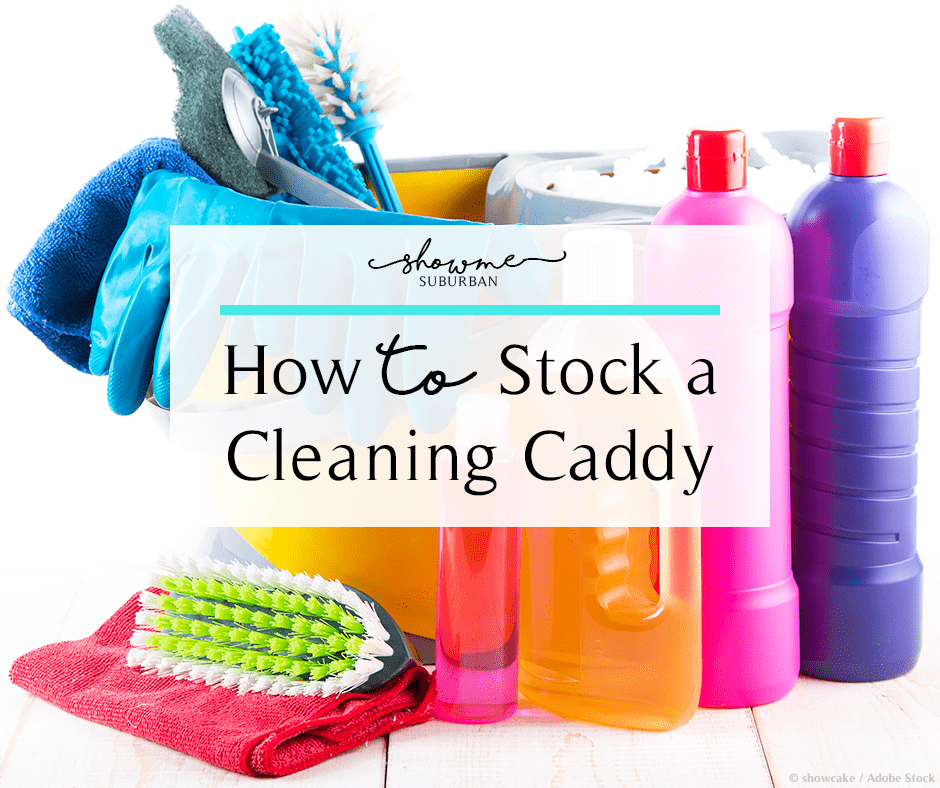 How to Create a Cleaning Caddy with Natural Cleaning Solutions - Tidbits