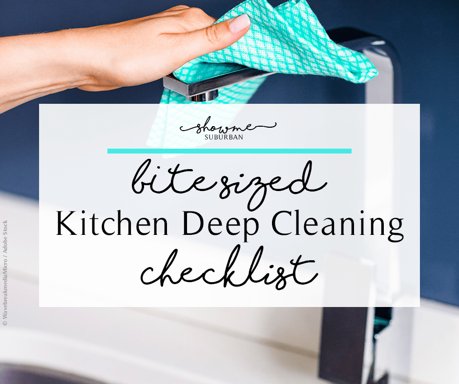 Kitchen Deep Cleaning Checklist Template