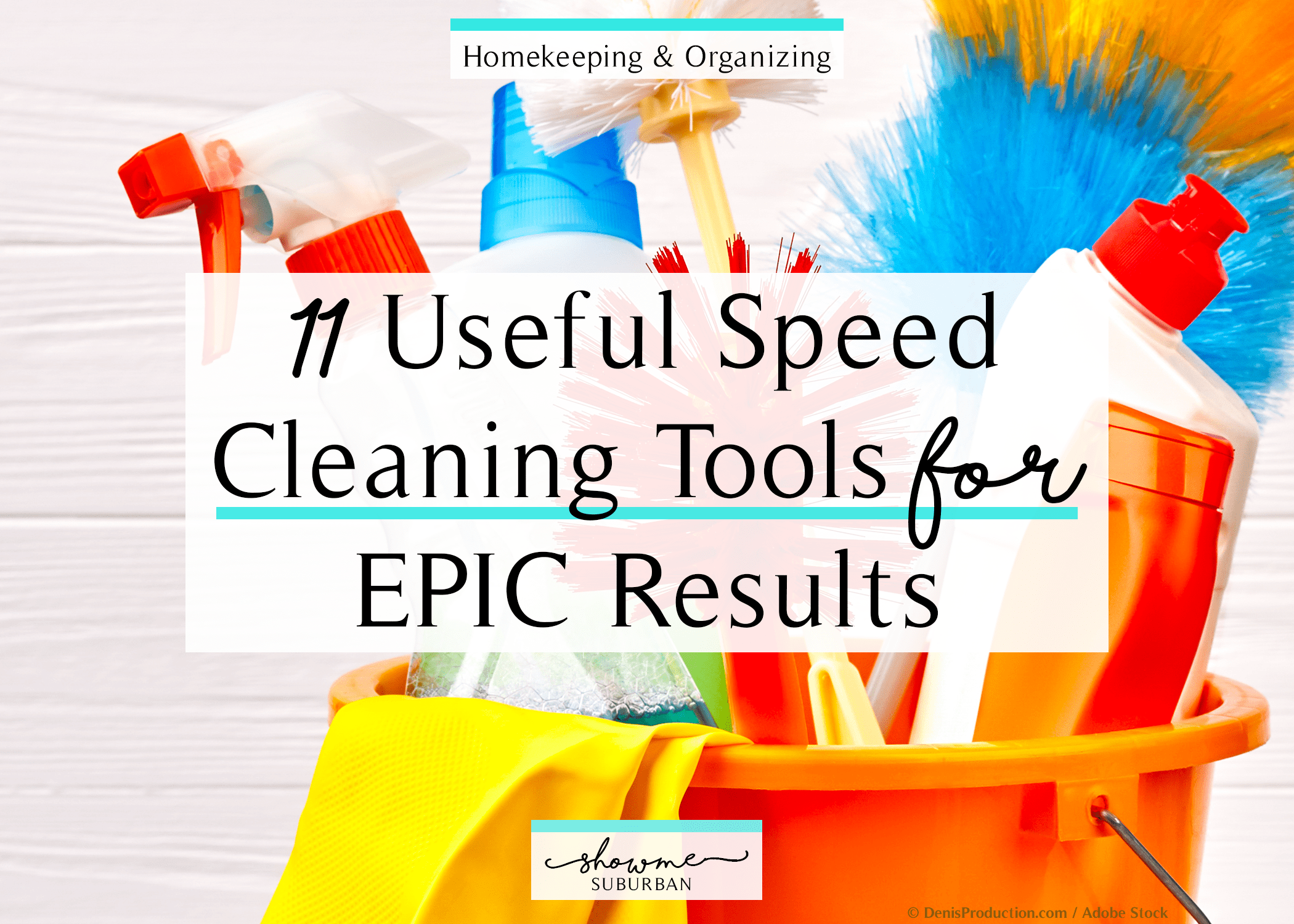 10 Speed Cleaning Tips that Save Time